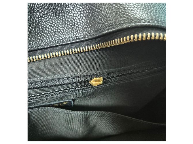 Chanel Borsa a tracolla Caviar Square Large - vista 9