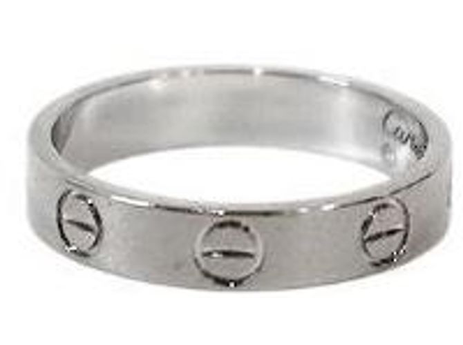 Cartier Love Ring aus Weißgold Größe - Ansicht 2