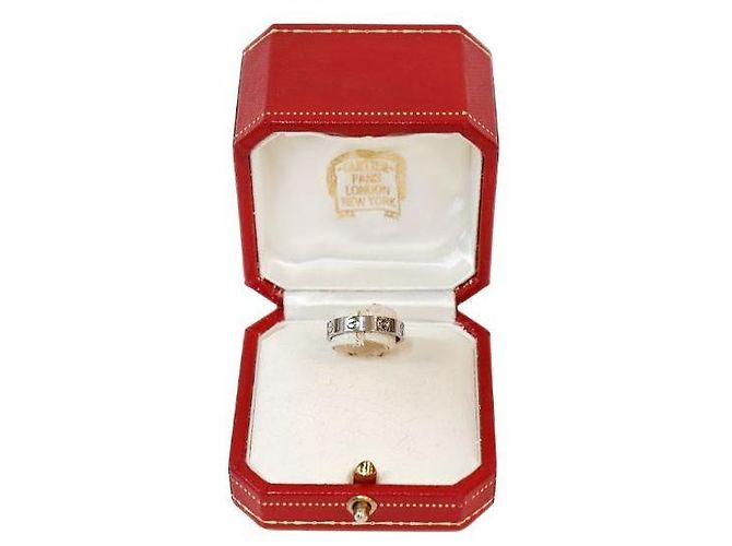 Cartier Love Ring aus Weißgold Größe - Ansicht 7