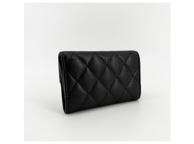 Chanel Klassischer Kartenhalter Caviar Gold - Ansicht 4