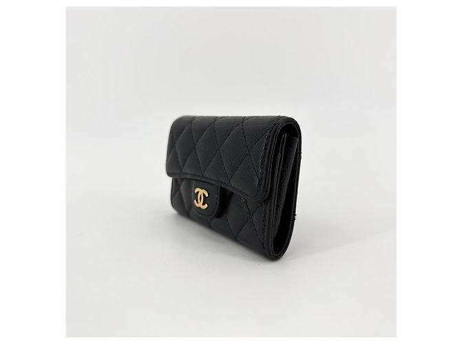 Chanel Klassischer Kartenhalter Caviar Gold - Ansicht 5