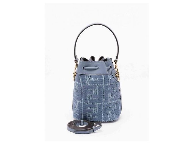 Fendi Borsa Mini FF Monteregio - vista 5