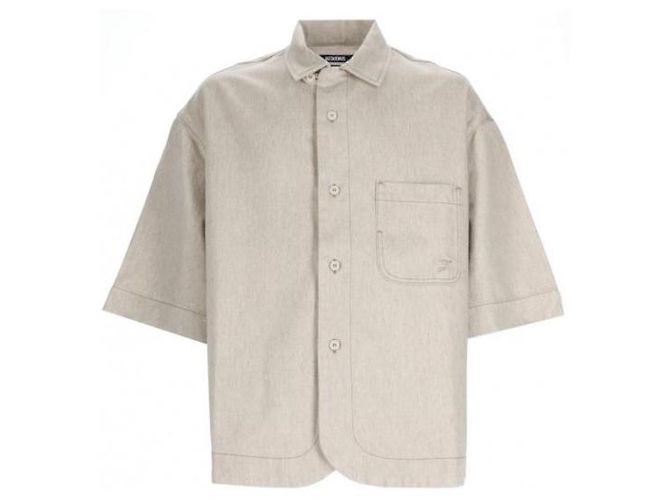 Camicia Jacquemus PAYSAN DENIM Light Beige - vista 4