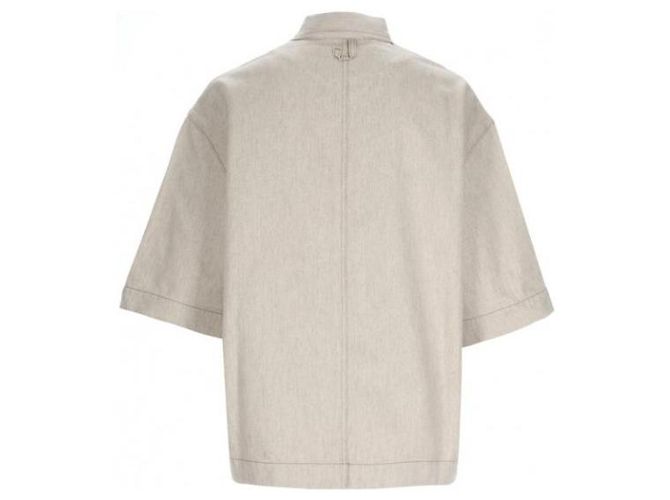 Camicia Jacquemus PAYSAN DENIM Light Beige - vista 5