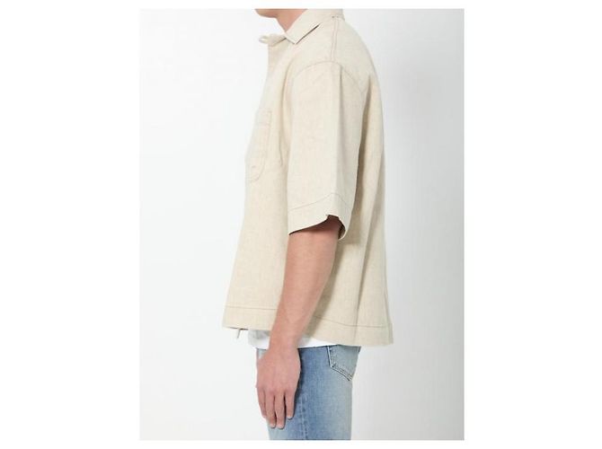 Camicia Jacquemus PAYSAN DENIM Light Beige - vista 6