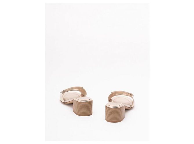 Fendi Baguette Leder-Slipper mit mittlerem Absatz - Ansicht 6