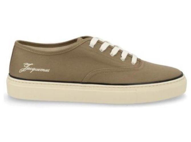 Sneakers Jacquemus PEPE Khaki in cotone - vista 4