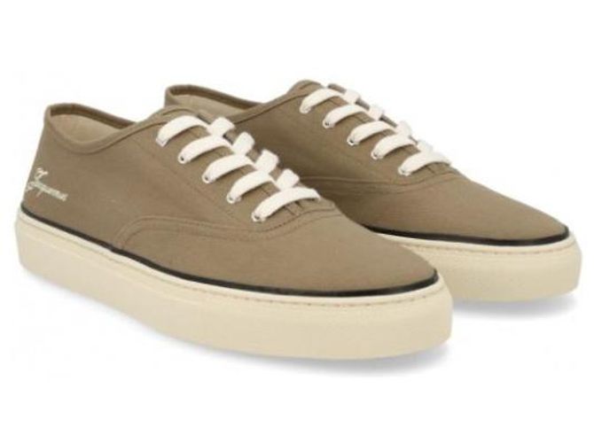 Sneakers Jacquemus PEPE Khaki in cotone - vista 5