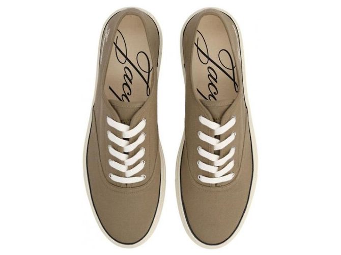 Sneakers Jacquemus PEPE Khaki in cotone - vista 8