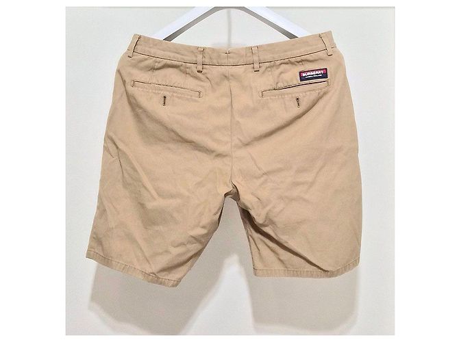 Burberry Pantaloncini Chino in Twill - vista 3