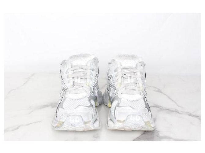 Balenciaga Sneakers New Runner Silver - vista 5