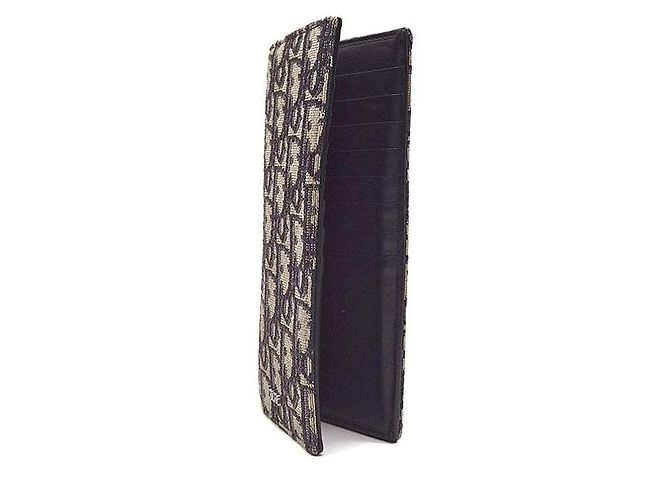 Dior Portefeuille long vertical Oblique - vue 2
