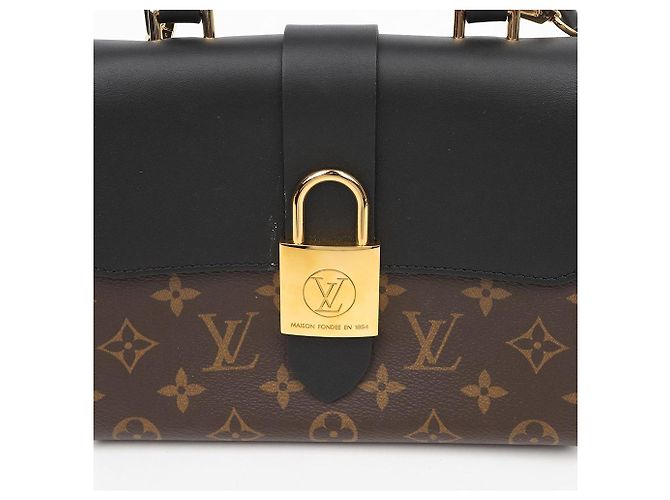 Louis Vuitton Monogram Canvas Tote Schultertasche Schwarz - Ansicht 3