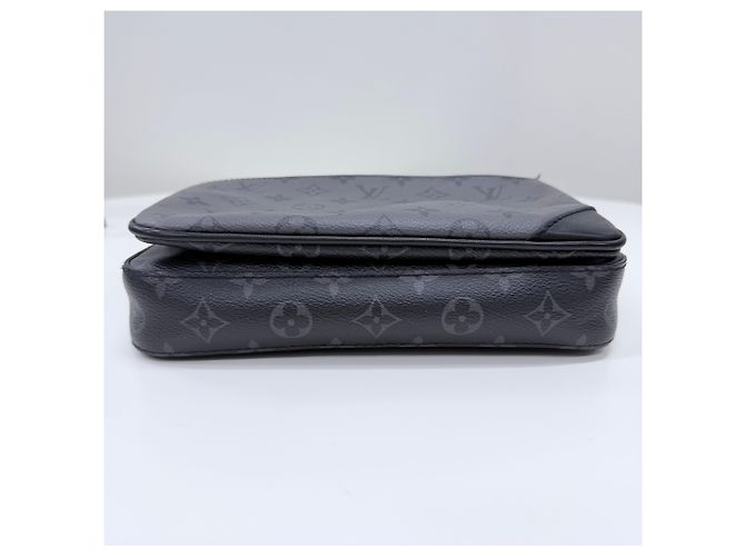 Louis Vuitton Borsa a tracolla Eclipse Trio Monogram Messenger - vista 6