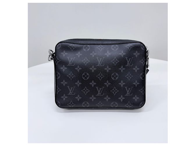 Louis Vuitton Borsa a tracolla Eclipse Trio Monogram Messenger - vista 7