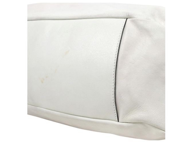 Chanel White Big CC Chain Schultertasche - Ansicht 5