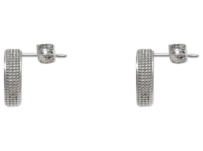 Gucci Pendientes Entrelazados de Plata - vista 2