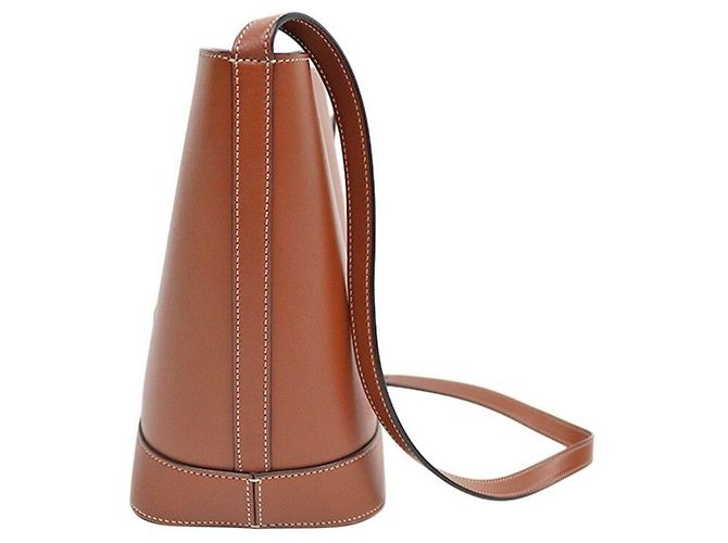 Céline Bolsa de Ombro Bucket Quai de la Seine Brown - vista 2