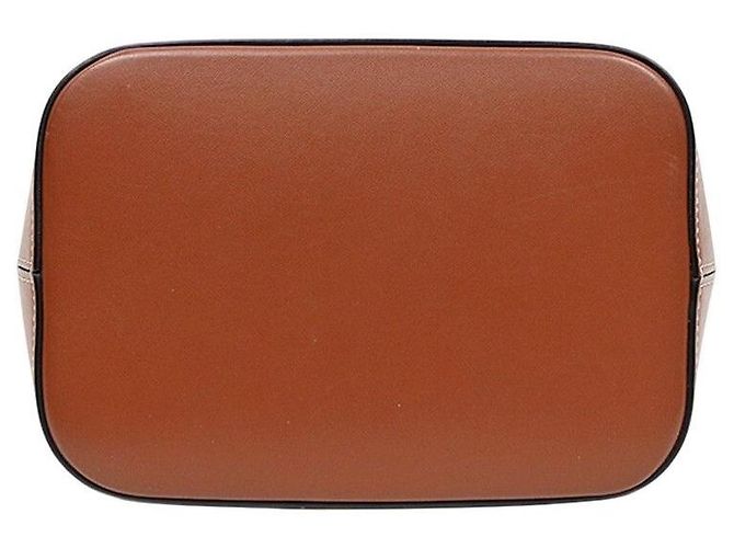 Céline Bolsa de Ombro Bucket Quai de la Seine Brown - vista 4