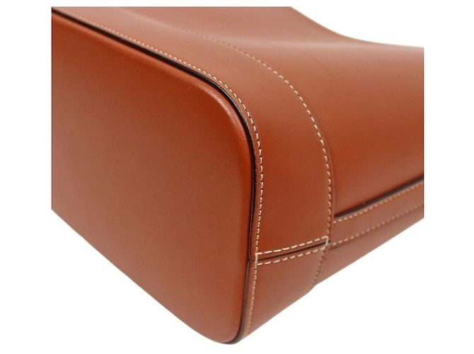 Céline Bolsa de Ombro Bucket Quai de la Seine Brown - vista 5