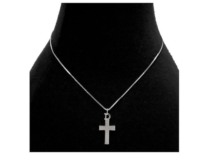 Dior Kreuzkette aus Silber - Ansicht 5
