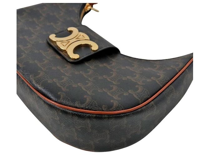 Céline Bolsa de Ombro Triomphe Ava - vista 6