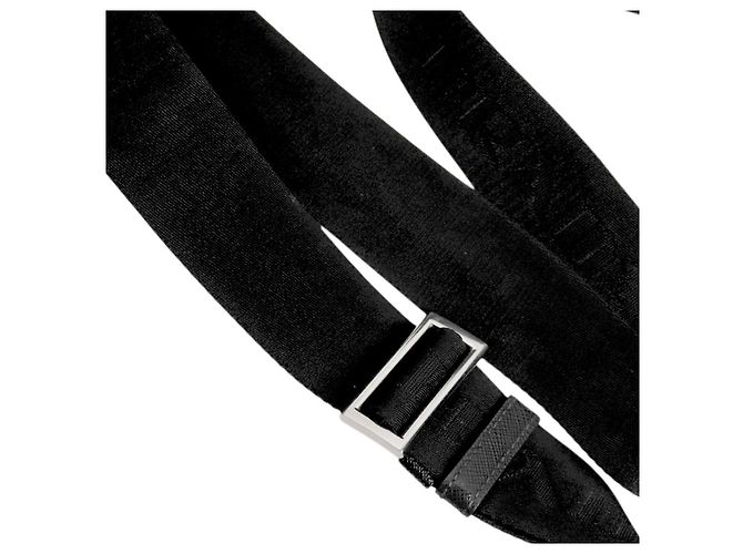 Prada Borsa a tracolla messenger in Re-Nylon nera - vista 10