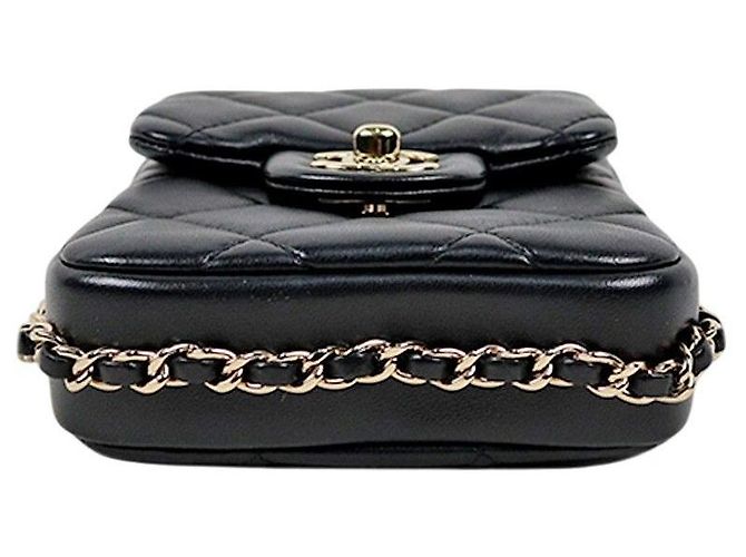 Chanel Borsa a tracolla con catena Black Pearl - vista 4
