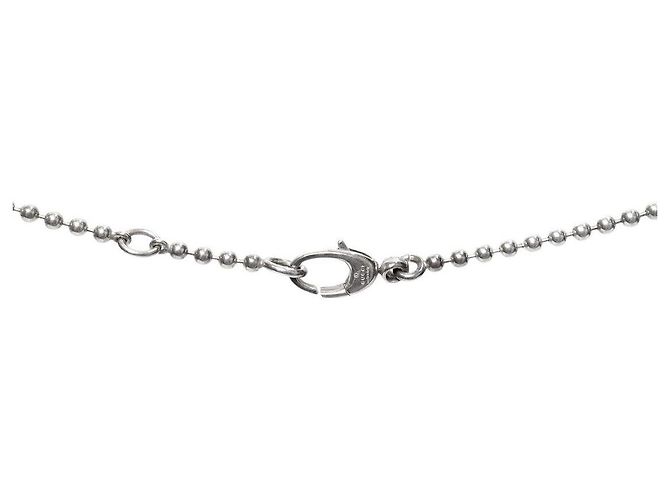 Gucci Collana in argento con cuori intrecciati - vista 3