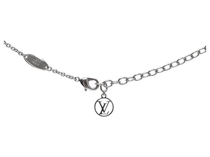 Collana Louis Vuitton Iconic Argento Metallo - vista 4