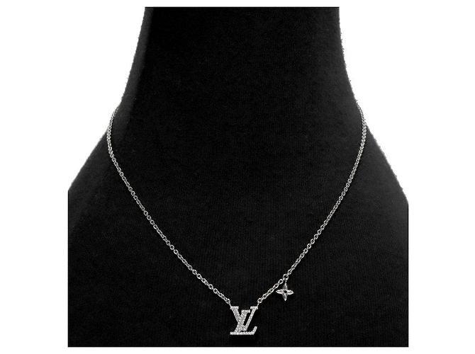 Collana Louis Vuitton Iconic Argento Metallo - vista 5