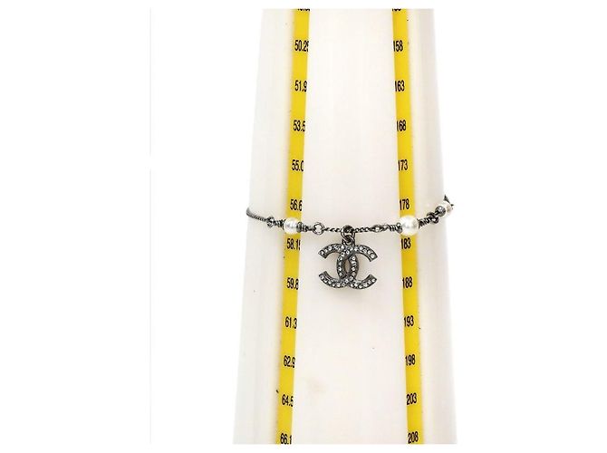 Chanel Bracciale Pearl CC Silver - vista 5