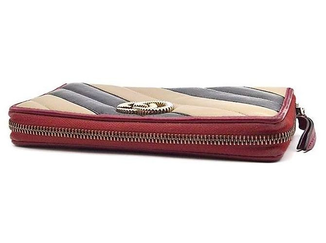 Gucci Cartera larga GG Marmont acolchada - vista 4