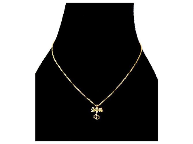 Dior Collana Ribbon CD Gold - vista 5