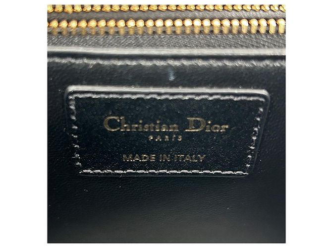 Dior Montaigne Box Schultertasche Schwarz - Ansicht 10
