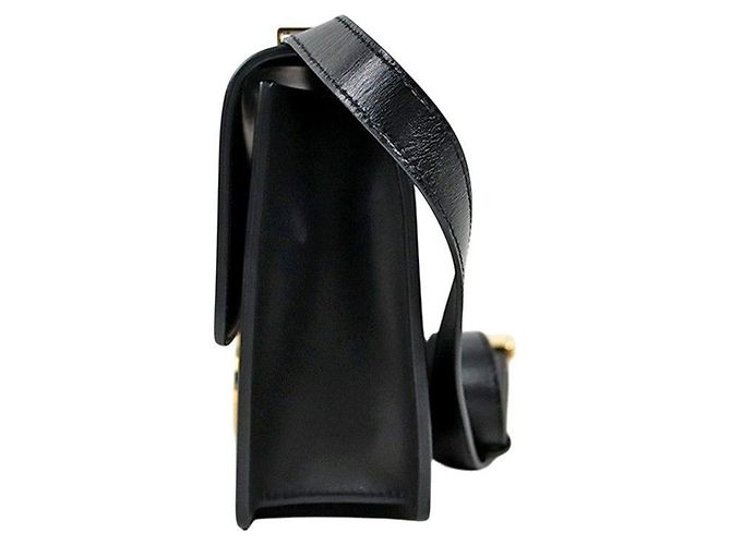 Dior Montaigne Box Schultertasche Schwarz - Ansicht 2