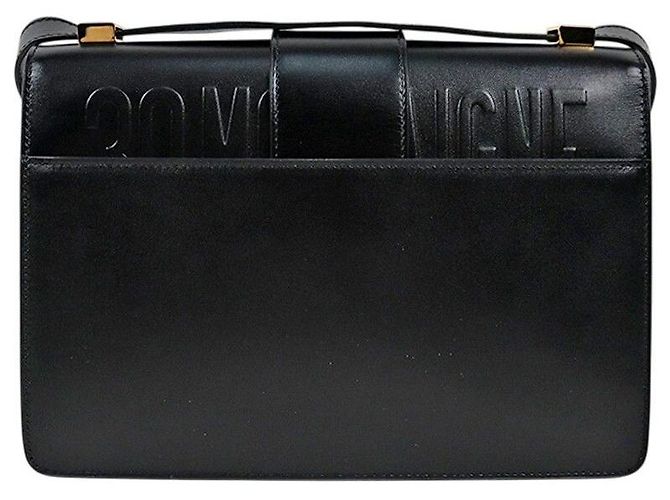 Dior Montaigne Box Schultertasche Schwarz - Ansicht 3