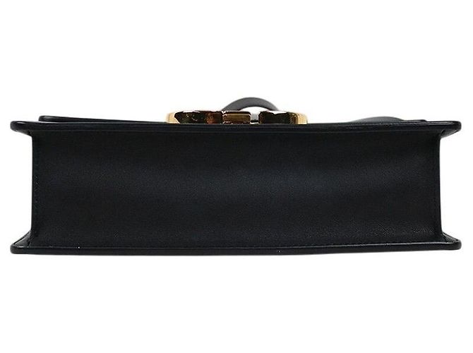 Dior Montaigne Box Schultertasche Schwarz - Ansicht 4