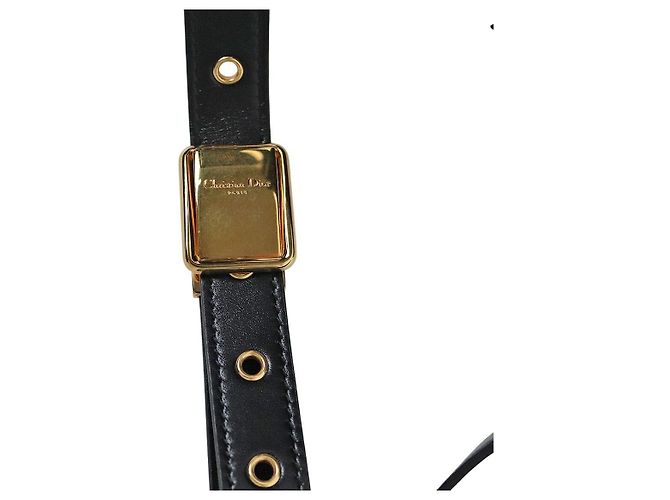 Dior Montaigne Box Schultertasche Schwarz - Ansicht 8