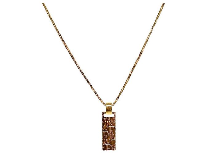 Collana Dior Plate Gold - vista 2