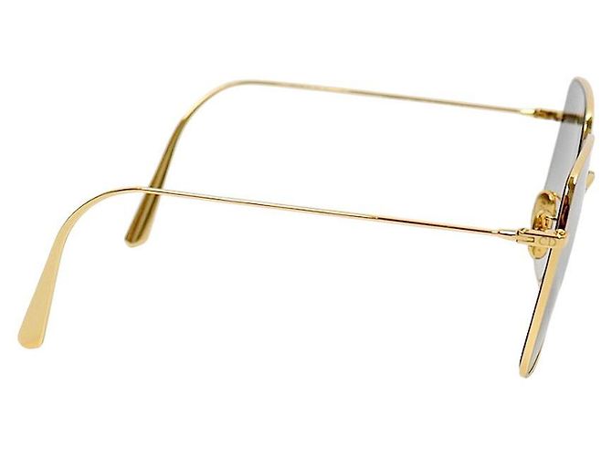 Occhiali da sole quadrati Dior Oro Metallo - vista 4