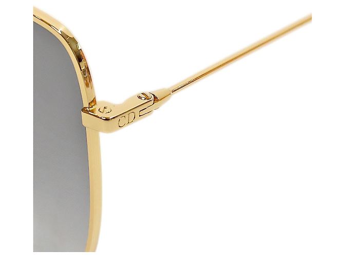 Occhiali da sole quadrati Dior Oro Metallo - vista 6