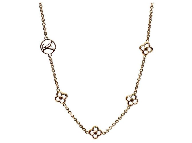 Collana Louis Vuitton Fiore Oro - vista 2