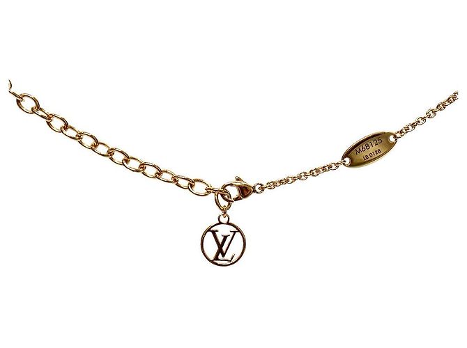 Collana Louis Vuitton Fiore Oro - vista 4