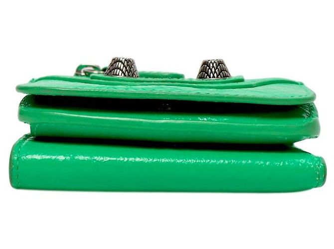 Balenciaga Cartera de cuero verde - vista 4