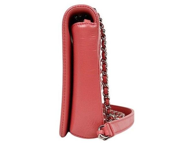 Chanel Borsa crossbody WOC rosa - vista 2