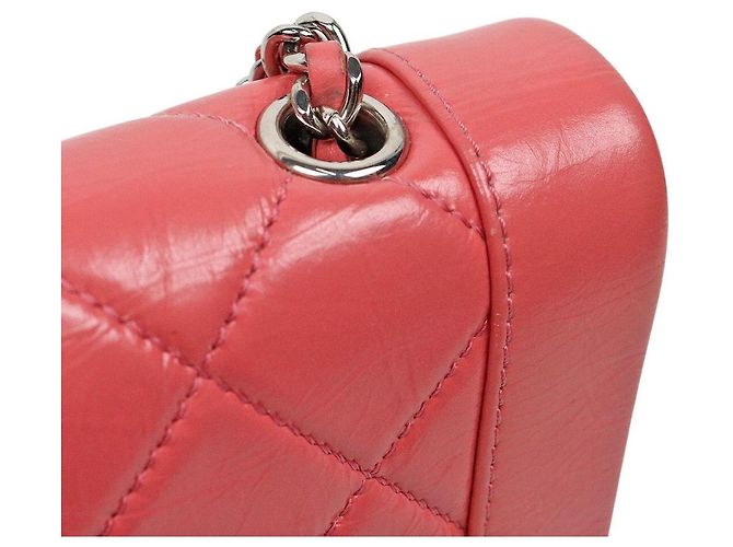 Chanel Borsa crossbody WOC rosa - vista 8