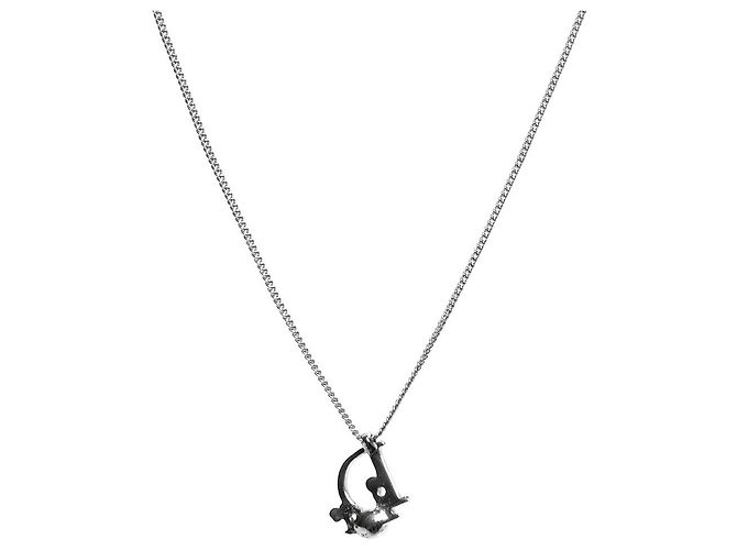 Dior Collana Pearl Oblique Silver - vista 2
