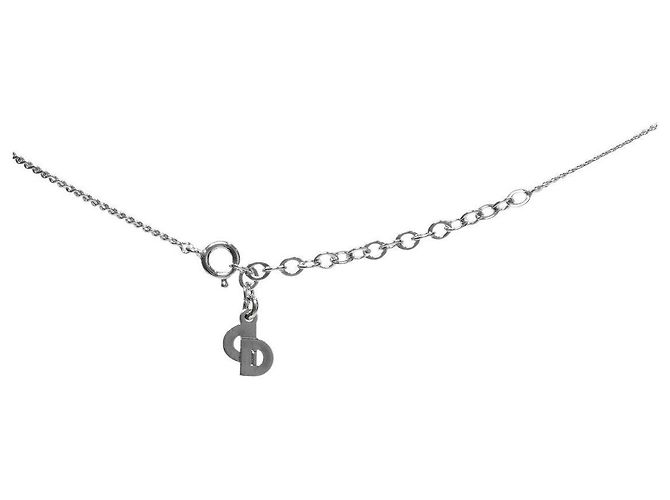 Collana Dior argento - vista 4