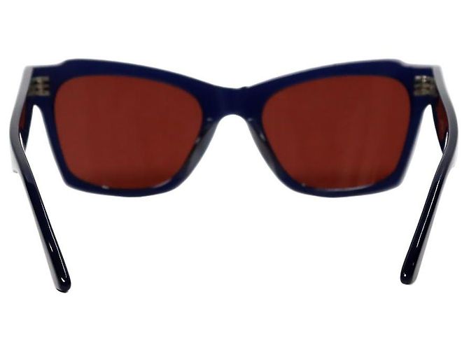 Céline Sonnenbrille Blau Navy Rot - Ansicht 2